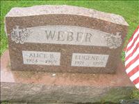 Weber, Eugene J. and Alice B.